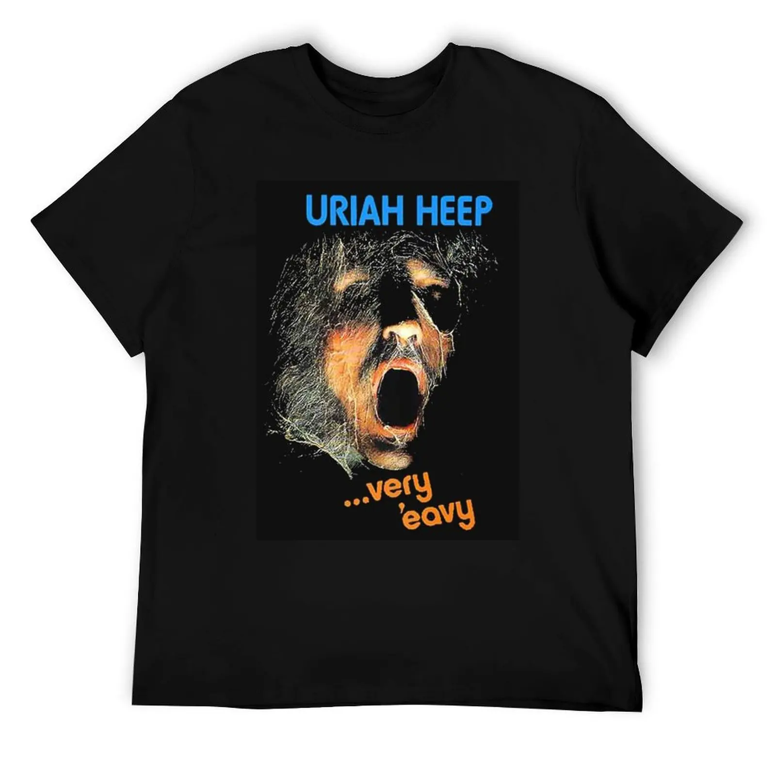 

best new uriah heep T-Shirt t shirt for man 100 percent cotton cotton t shirts high quality man t shirt luxury T-Shirt