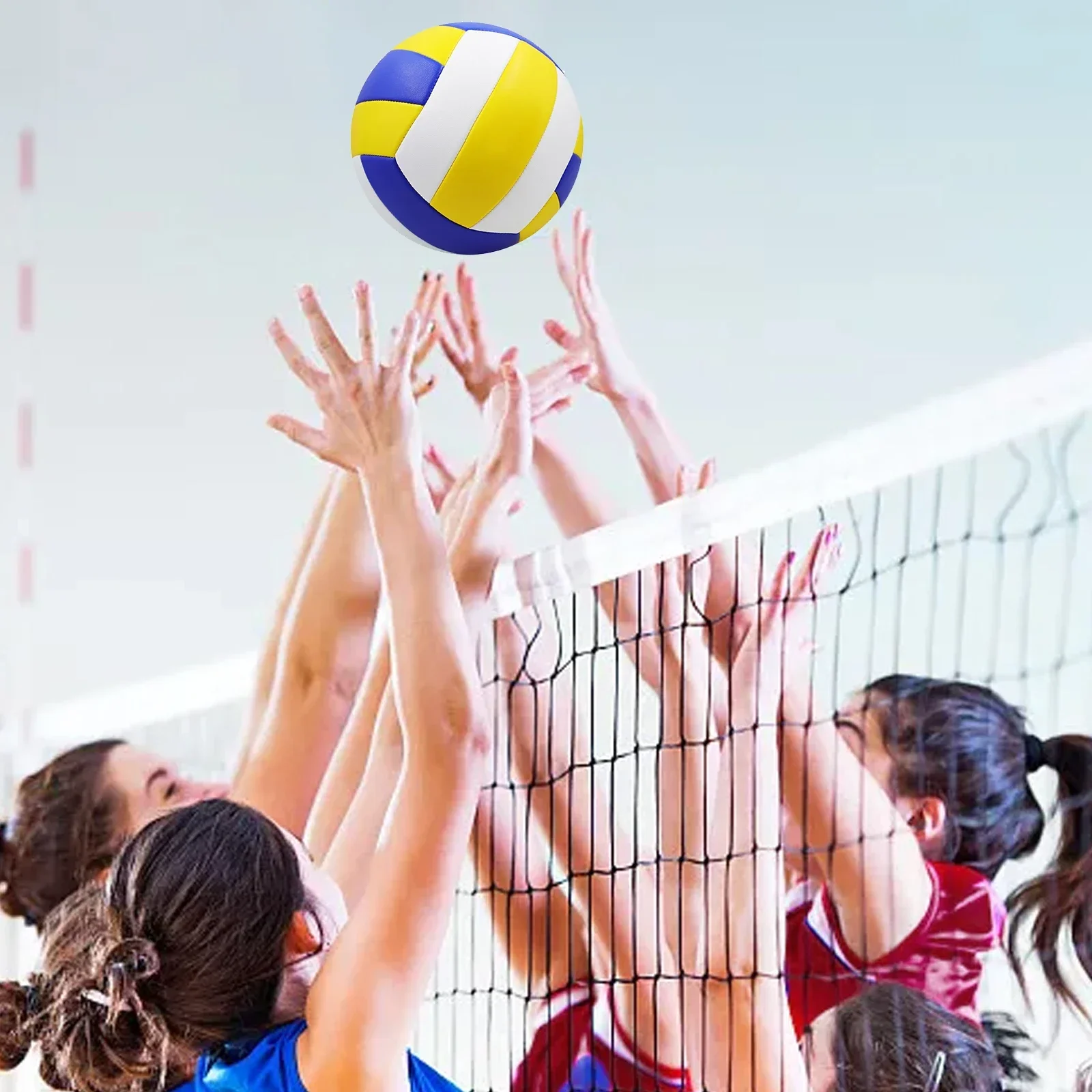 Volleyball No.5 Volleyball Volleyball sport ukuran 5 tahan air 20.5cm kedap udara