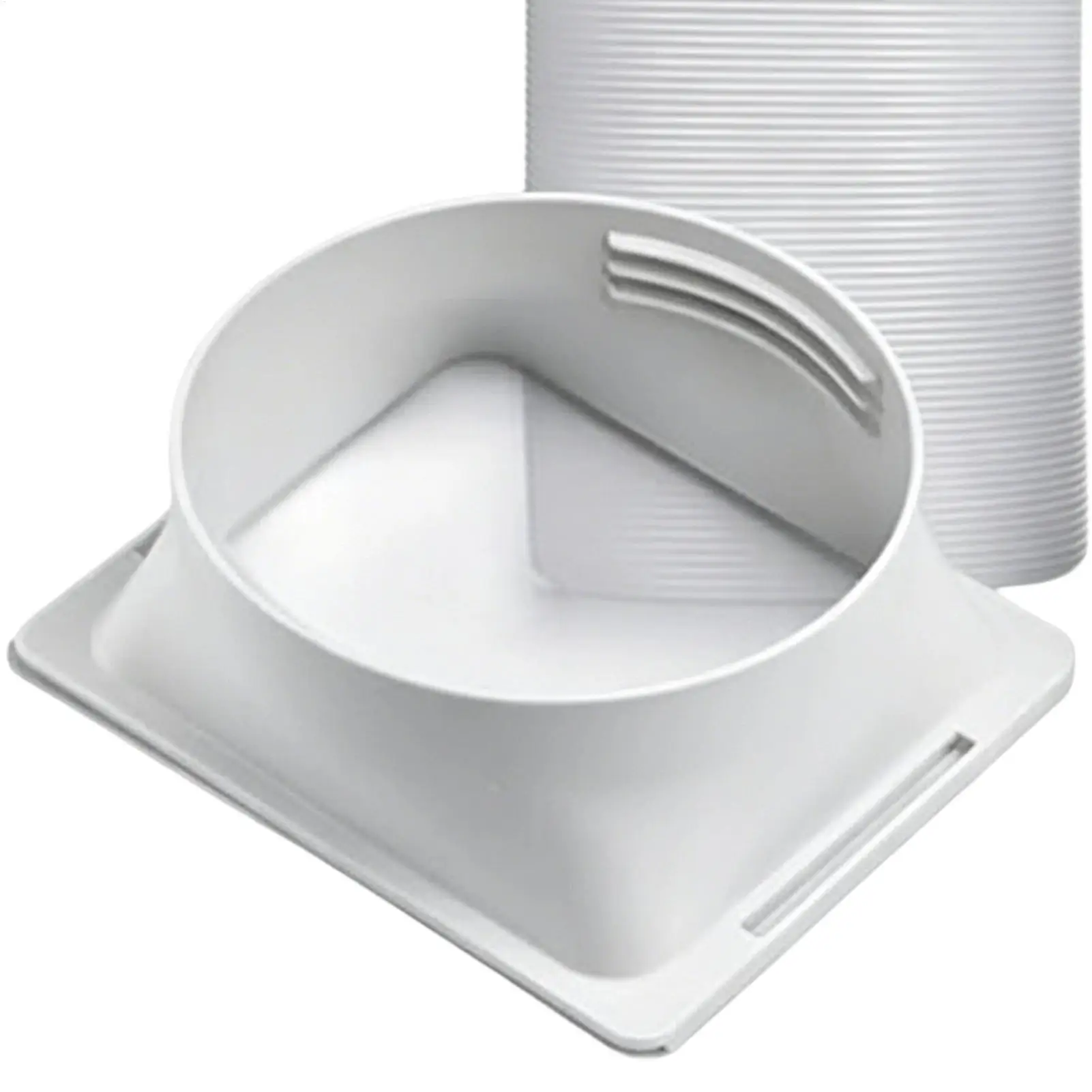 Exhaust Duct Hose & Connector Thread Design Air Conditioner Exhaust Hose & Coupler Portable Easy Installation for Office