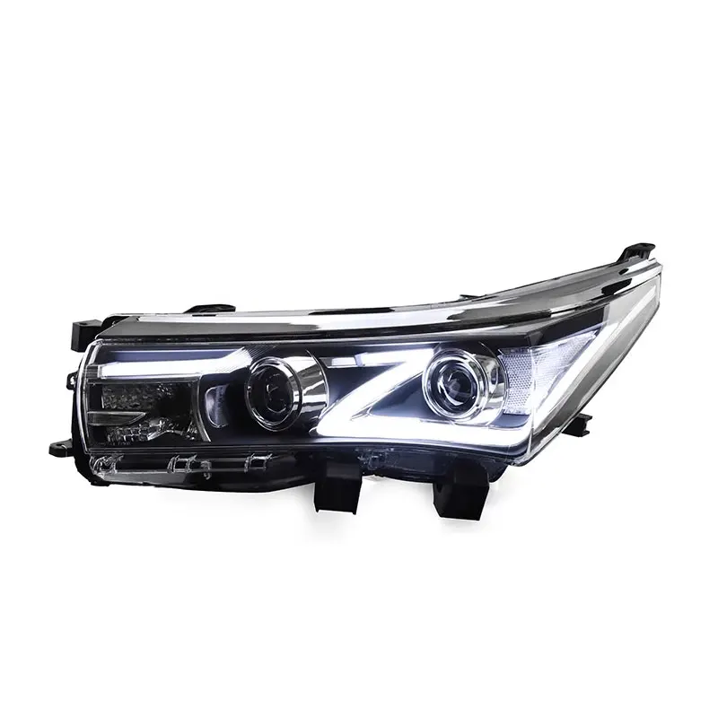 LED Headlight For Toyota Corolla LED Headlight 2014-2016 Headlights Corolla Altis DRL Turn Signal High Beam Angel Eye Project