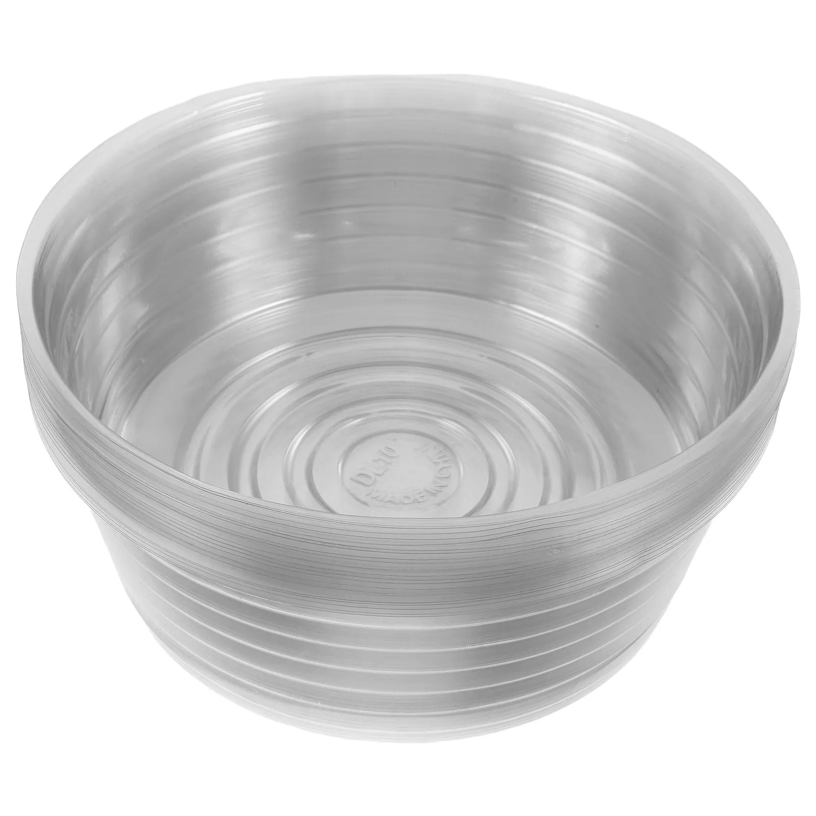 

20 шт. прозрачных гидропонных горшков для рассады, пластиковые поддоны для растений, многофункциональные подставки для цветочных горшков для дома и балкона