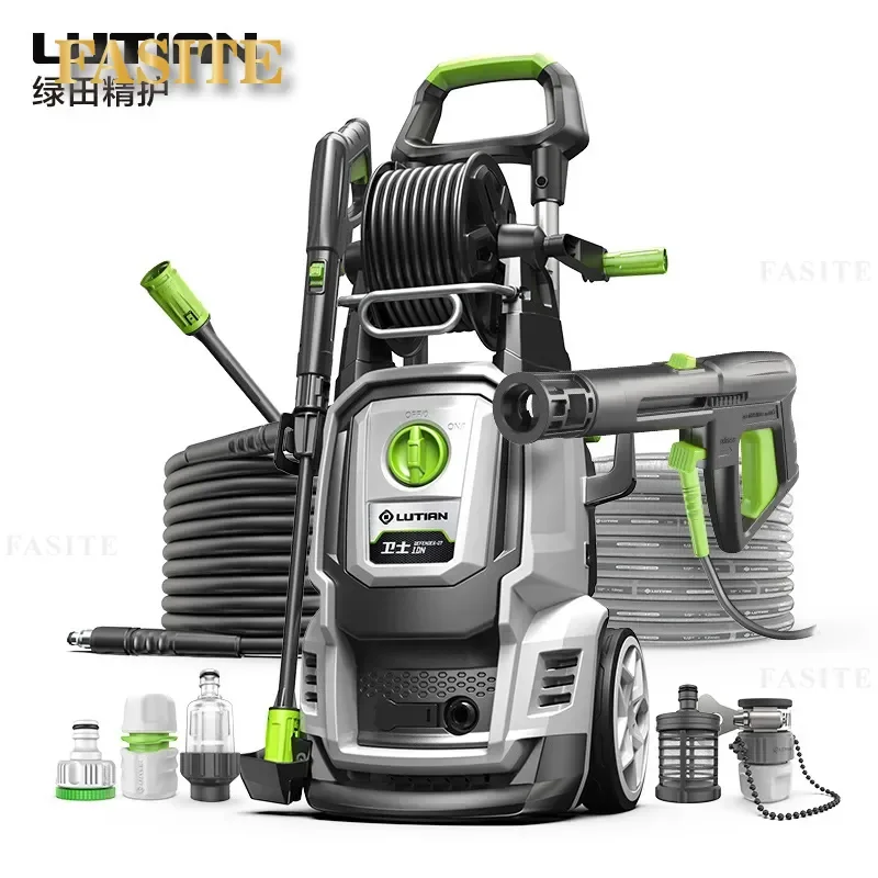 For High Pressure Car Wash Machine Induction Motor Household Cleaning Tool Powerful Water Sprayer