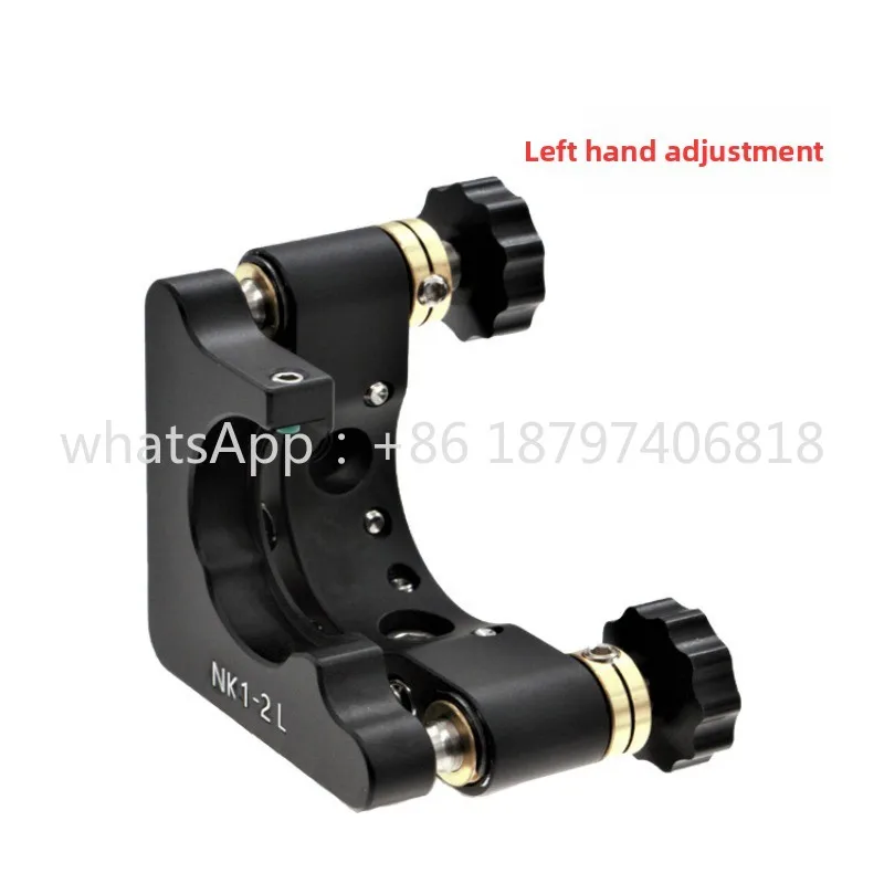 Open-type optical mirror mount for mounting 1" optical components