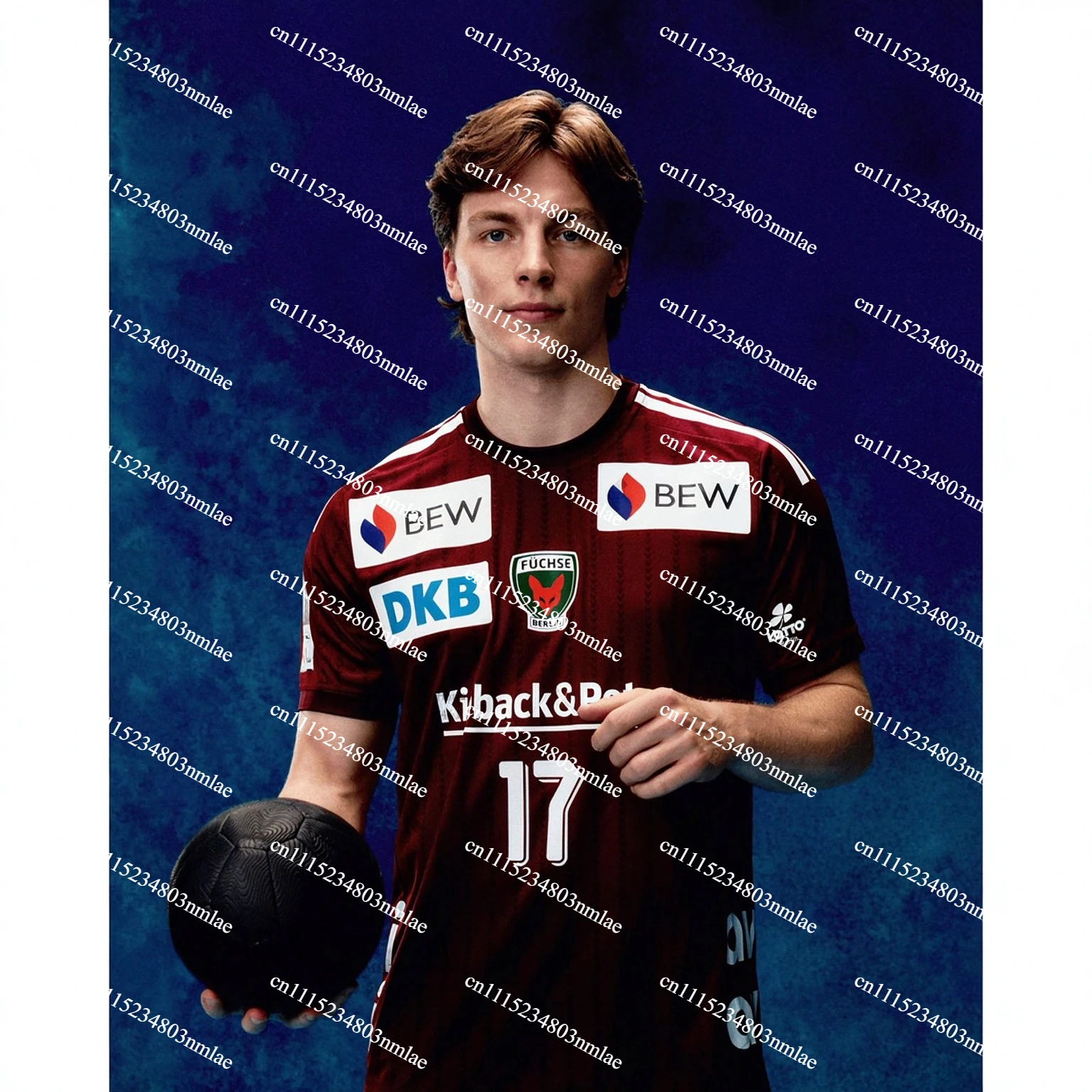 2026/27 New FÜCHSE Berlin Handball Heimtrikot Jersey Sportswear Breathable Quick-dry Comfortable Stylish Loose Training T-shirt