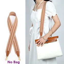 Bag Strap For Hermes Kelly Bags Stripe Webbing Shoulder Strap Replacement Crossbody Belts Bag Upgrade Modification Accessories