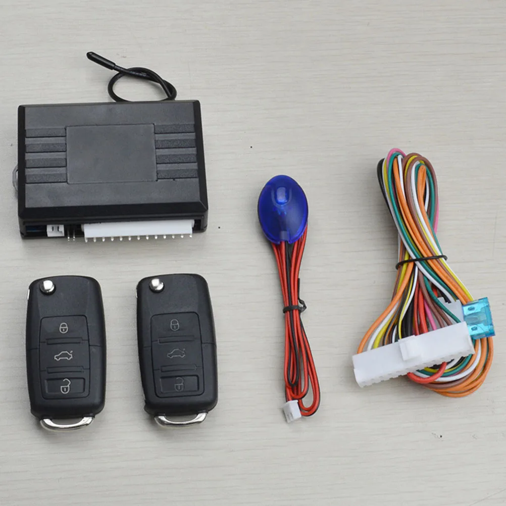

1 Set 12V Universal Auto Remote Central Lock Keyless Entry Indicator Trunk Window