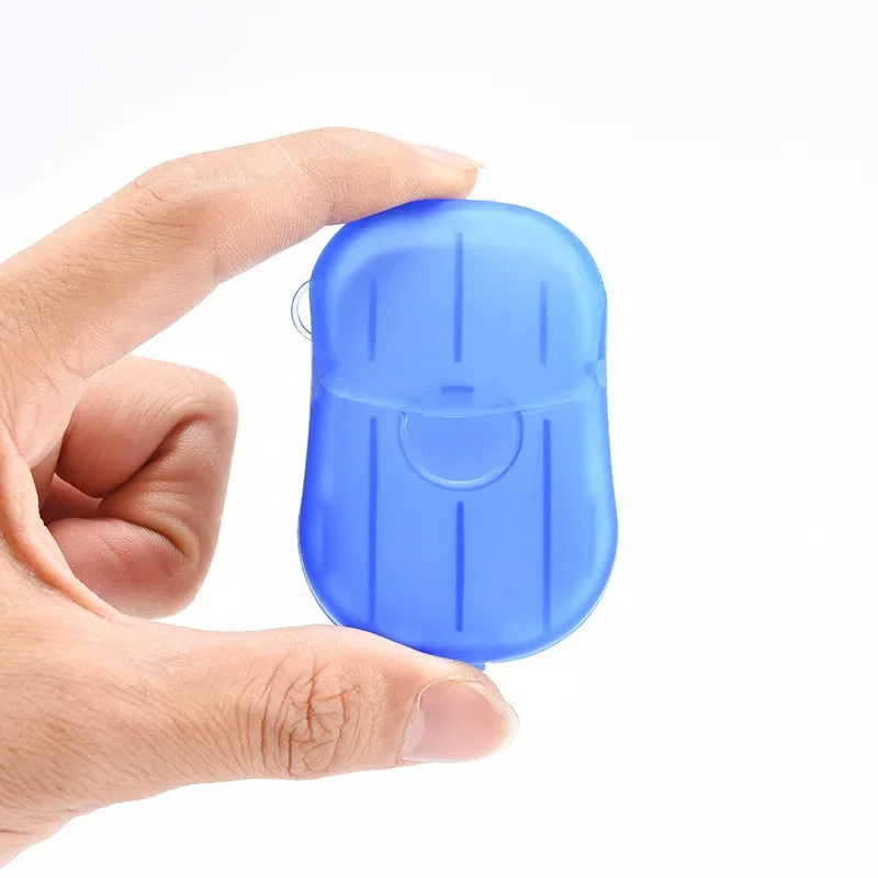 Portable Bathroom Soap Slices Bath Hand Washing Slice Sheets Outdoor Travel Scented Foaming Soap Paper Bath Clean Soap Tablets