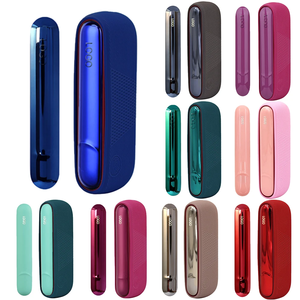 NEW 10 Colors Silicon Case + Side Cover for IQOS ILUMA Replaceable Cases for ICOS ILUMA Decoration Accessories Cover