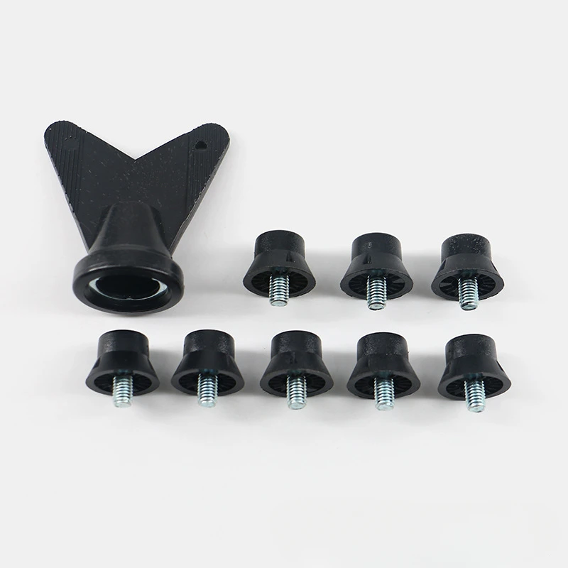 12Pcs13mm Football Shoes Studs Non Slip Thread Screw Professional Replacement Spikes for Indoor Outdoor Sports Training