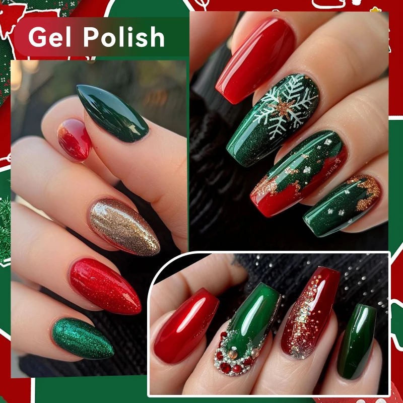 UR SUGAR 7ml オールシーズン ジェルネイルポリッシュセット ヌードピンク レッド グリッター セミパーマネント UVジェルキット マニキュア用 ソークオフ マニキュア