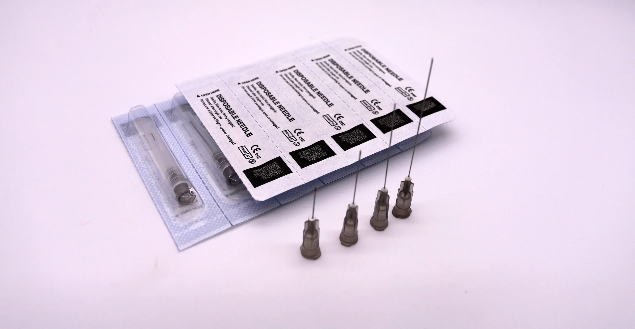 30G 29G 27G 26G 25G 4mm/13mm/25mm Injection Needle High-end Material Perfect Quality Disposable Needles for Cosmetology