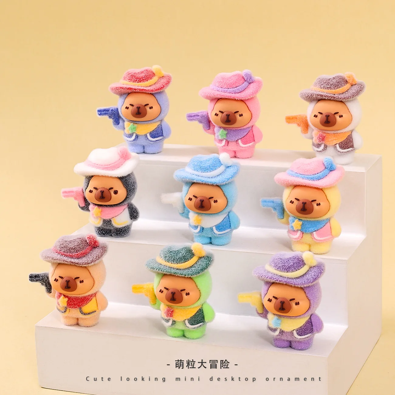 

New model Cartoon Ornaments Cute Doll Tide Play Live Match-up Living Room Desktop Small Ornaments