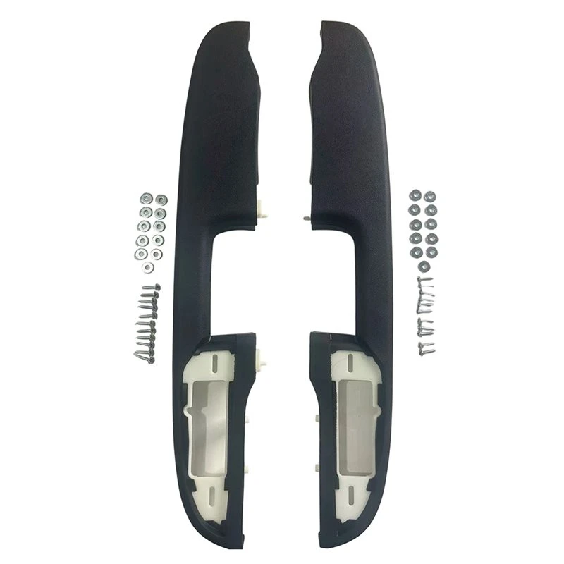 1Pair Rear Door Armrest Panel Handle Cover Repair Kit For Chevrolet Silverado GMC Yukon 07-14-N25R