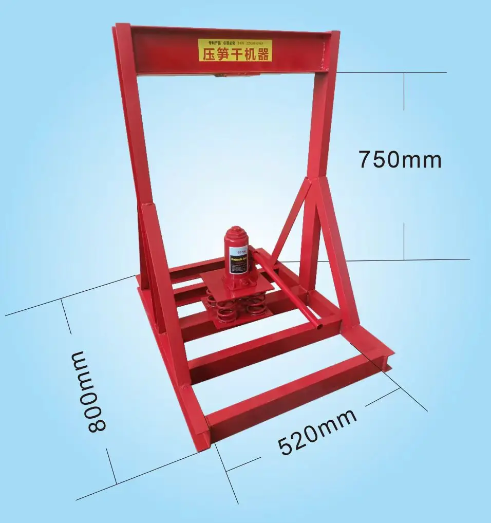 

Bamboo shoot pressing, manual hydraulic dry machine, bamboo shoot winter machine