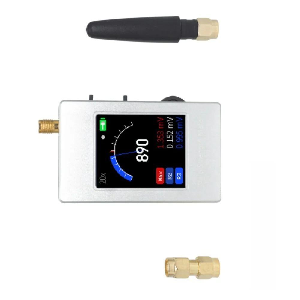 1pc Handheld Field Strength Meter 0.5–5 Broadband Digital Pointer Graph Logger Four Display For Field Strength Measure