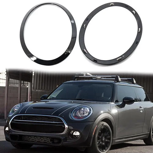 Imagen 2 del producto Faro delantero/luz trasera, anillo envolvente, cubierta decorativa Exterior para Mini Cooper F55 F56 F57 One S JCW 2014-2021