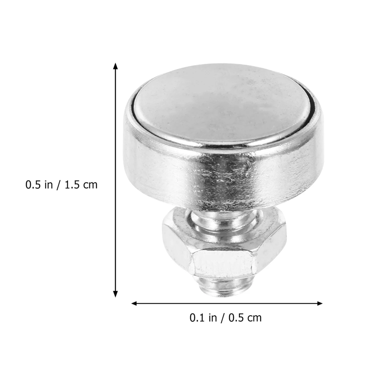 

4 Pairs License Plate Frame Screws Fixing Bolts Zinc Alloy Durable Replacement Long Service Easy Operation