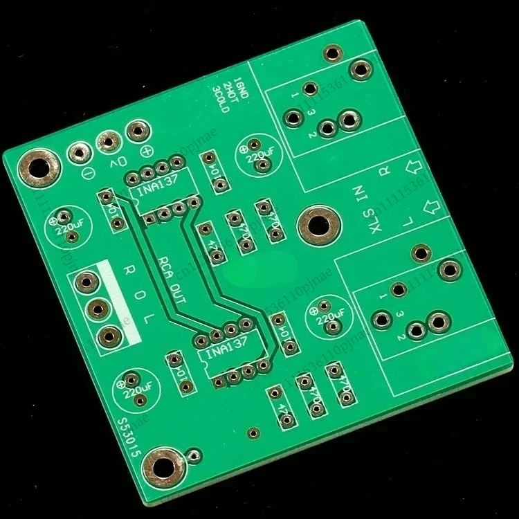 For Nvarcher INA137PA Dual-channel Balanced To Single-ended Finished Board