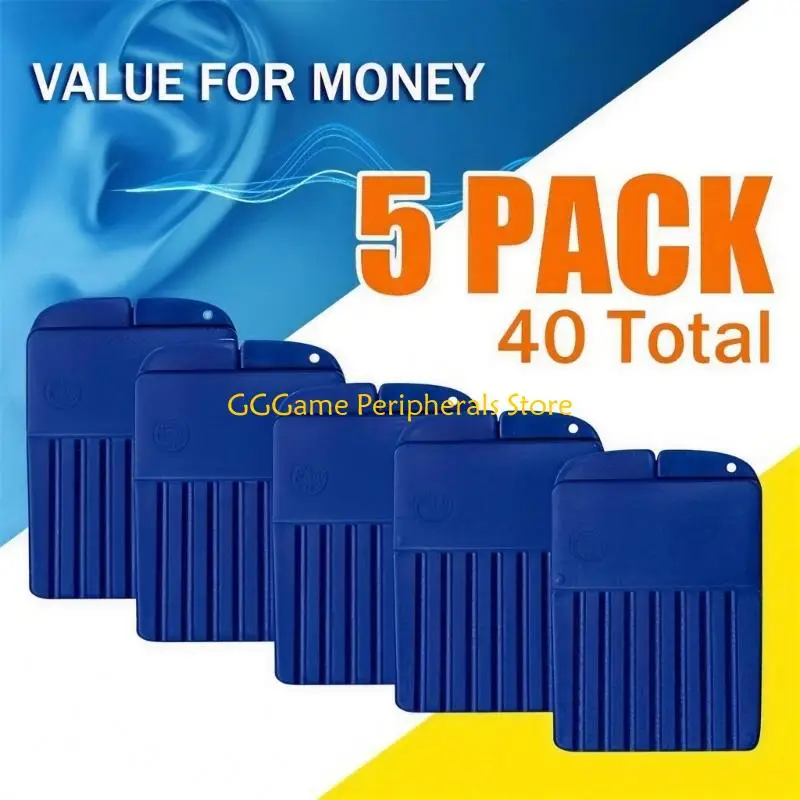 U55B 40pcs Ear Device Debris Filters Dependable Shielding From Moisture And Particles