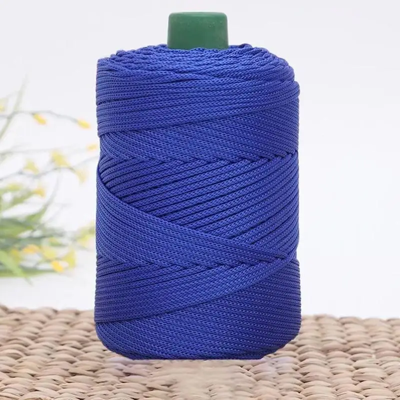 Zomer Gehaakt Garen Ijs Touw 3mm Draad Voor Hand Breien Tas Zonnehoeden Schoenen Geweven DIY Haak Kussen Zijde Medium Dik Ongeveer 200m