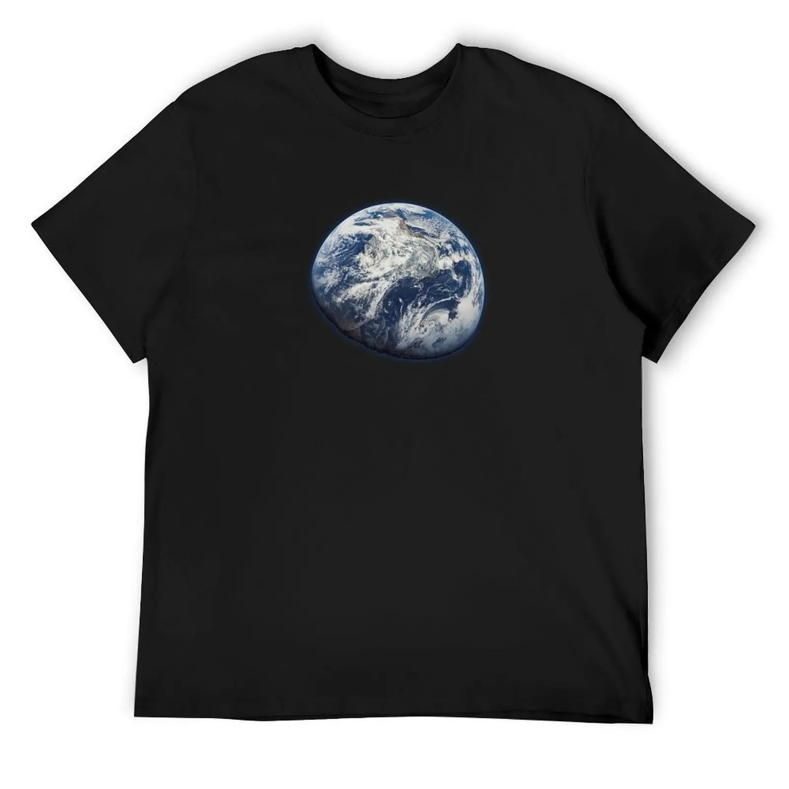 Earth From Apollo 8 T-Shirt plus sizes basketball graphic tees quick drying for a boy heavyweight t shirts for men