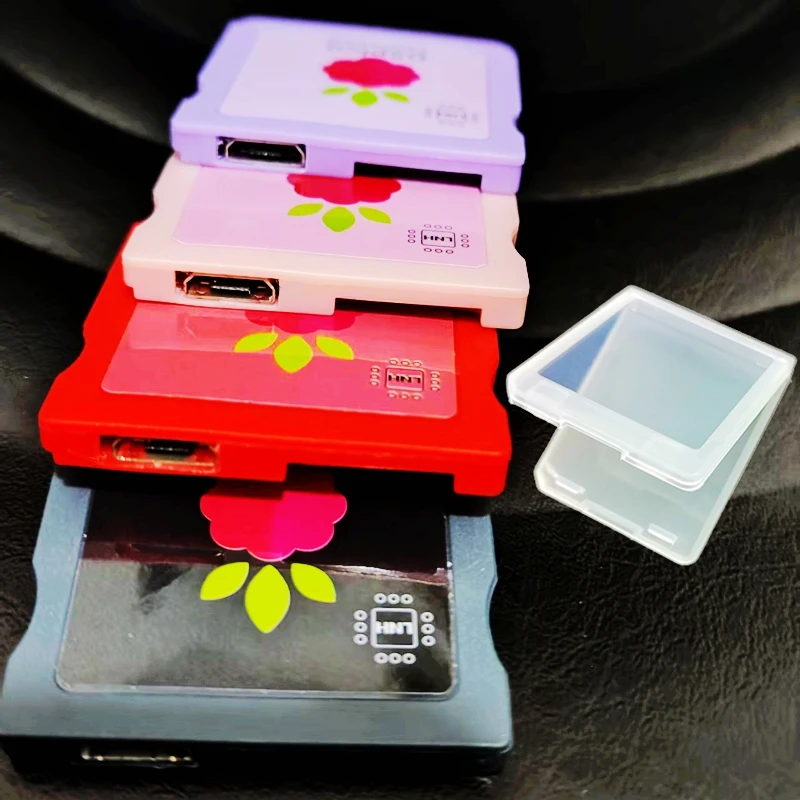 DSPico Flashcart DS Pico Nouvelle Cartouche pour TOUTES les DS/DSi/3DS/2DS Configuration simple Seulement la carte PICO et la coque en plastique