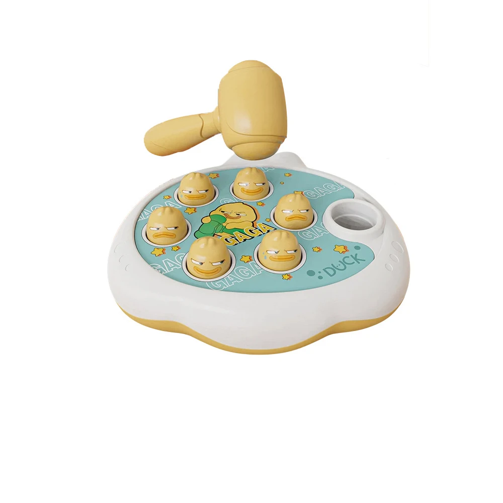 인터랙티브 남녀 공용 장난감 오리 두더지 잡기 게임 망치 두드리기 인지 발달 장난감