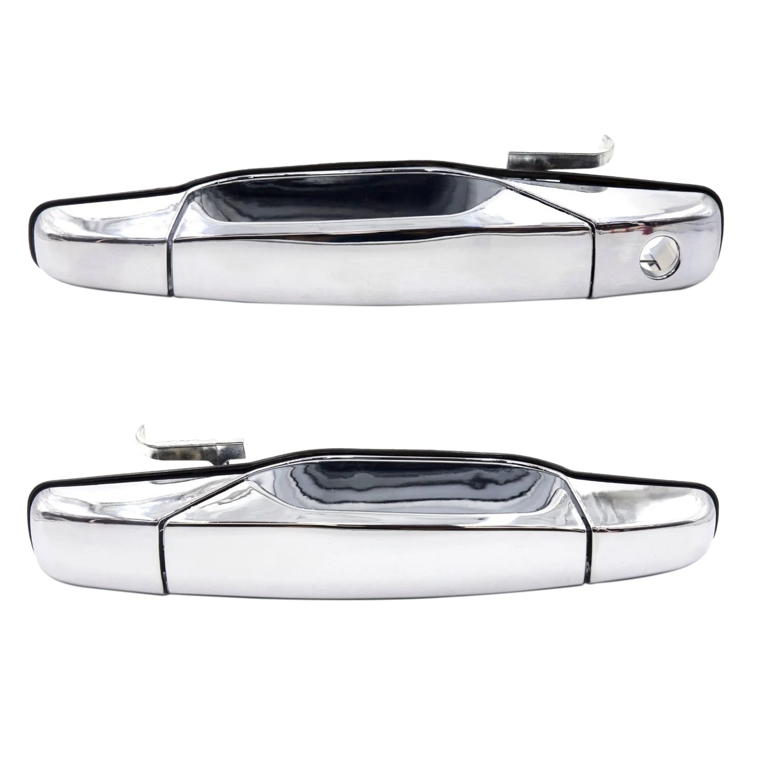 

2Pcs for Chevrolet SILVERADO 07-13 Door Handle Front Left and Right Outside Chrome Door Handle Set 25960526