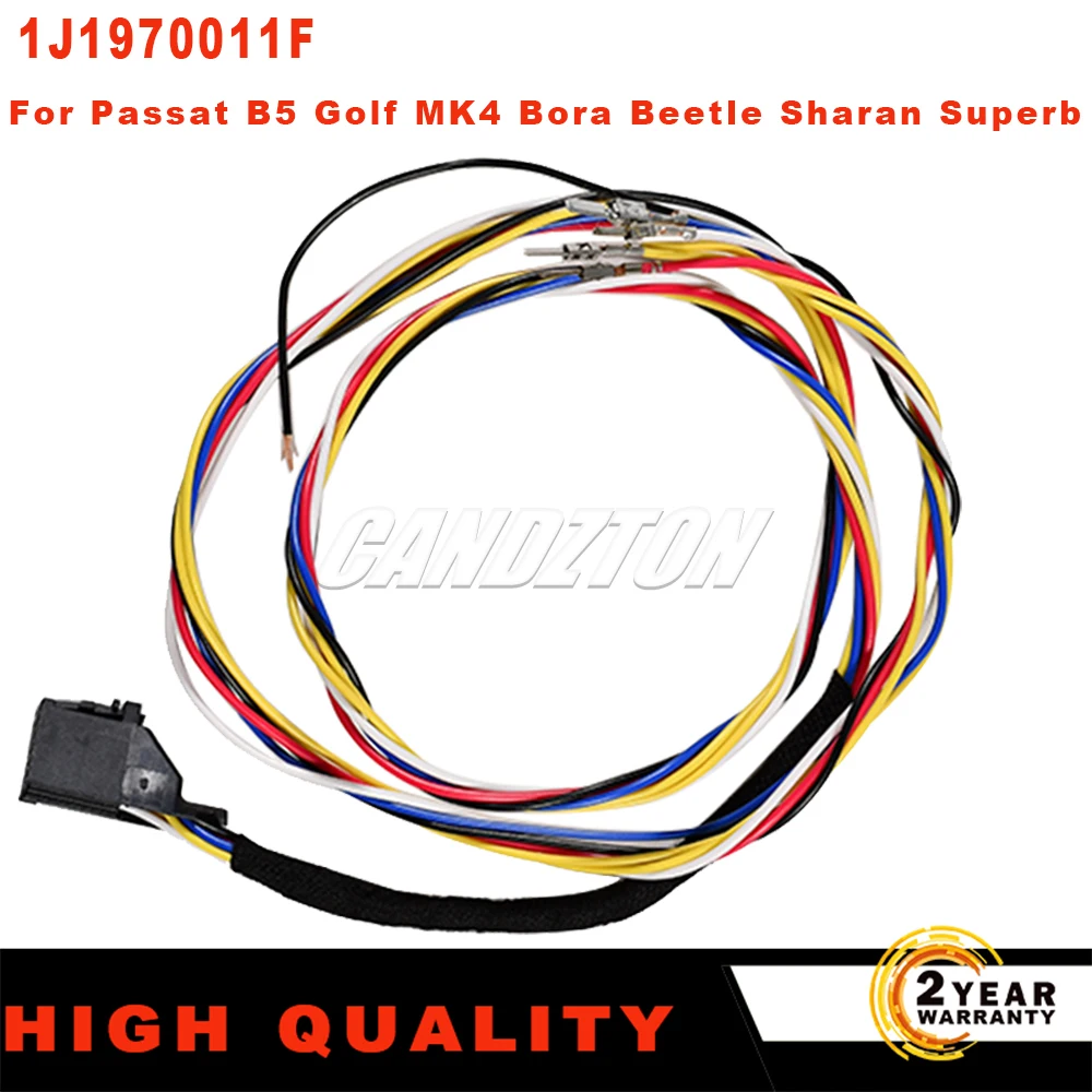 New Cruise Control Connector Cable Wire Harness 1J1970011F For VW Golf MK4 Passat B5 Skoda Superb Seat Alhambra Car Accessories