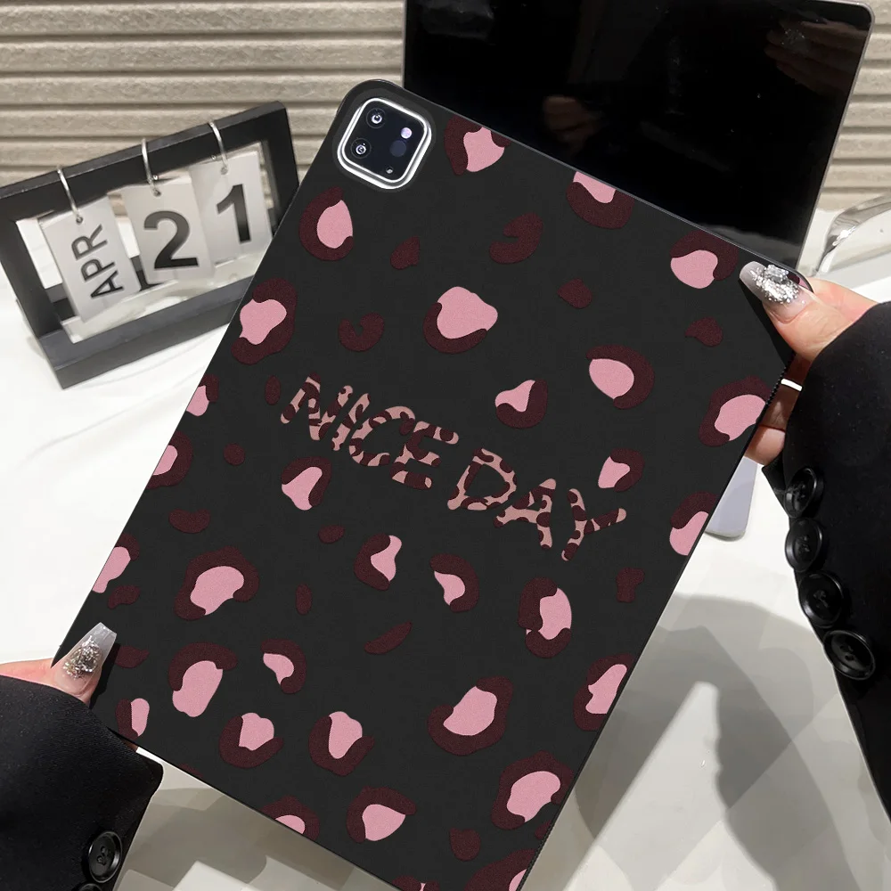 Fashion Leopard Print Tablet Case for iPad Air 13 2026 12.9inch Air 11 2026 Mini 2019 Pro 11 13 2025 Air 2 9.7 inch Shell Cover