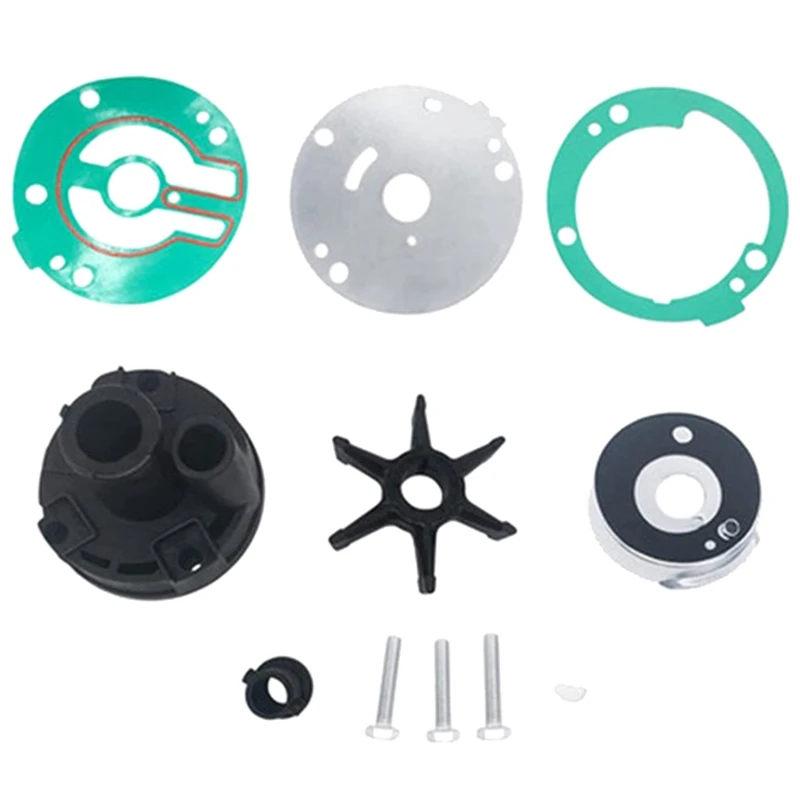 Kit de reparación de bomba de agua, accesorios de repuesto 689-W0078 para Motor fueraborda Yamaha, 2 tiempos, 25HP-30HP 689-W0078-A6, 689-W0078-04