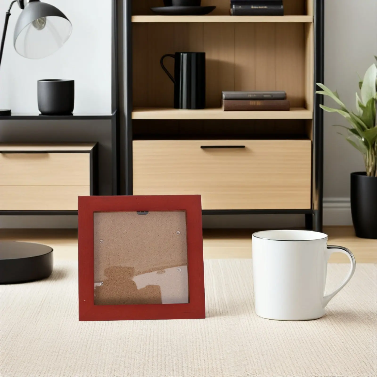 Square Wood Picture Frame Set for Wall Display