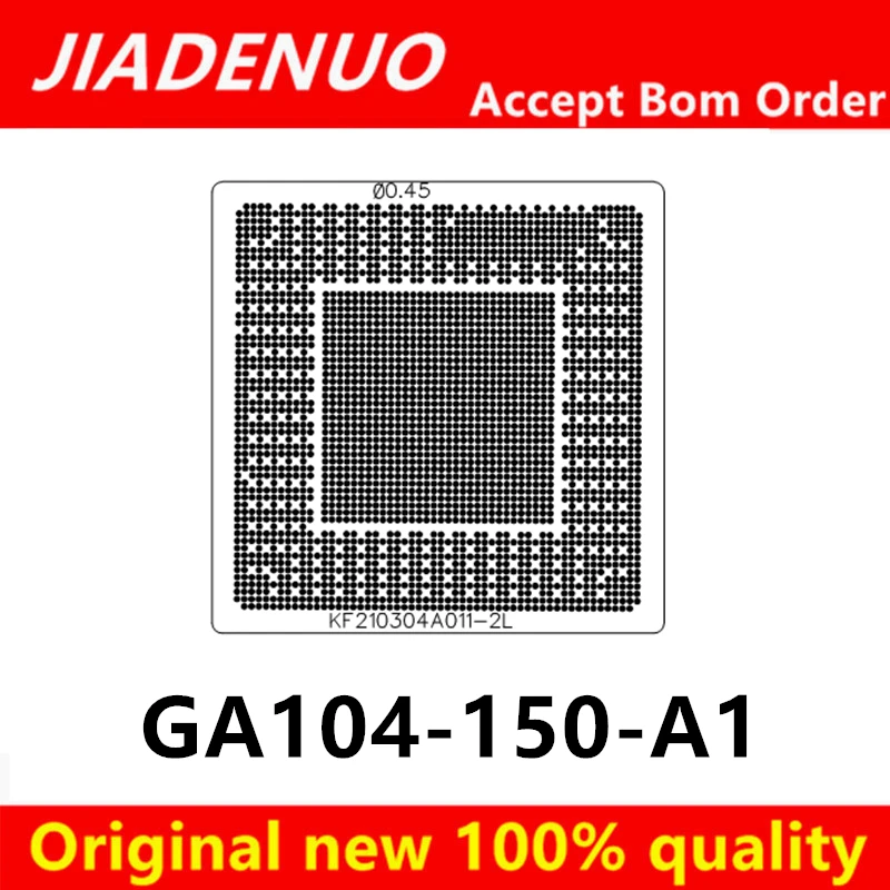 Direktheizung 90*90 GA104-150-A1 GA104-875-A1 GA104-401-A1 GA104 RTX 3060 3070 3080 TI A3000 A4000 A5000 GPU BGA Schablone