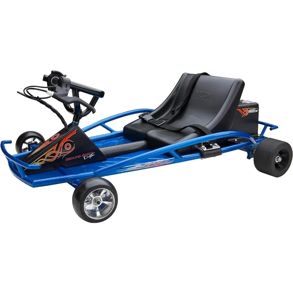 Ground Force Drifter Kart - Blue, 40.25 x 11.75 x 28.5