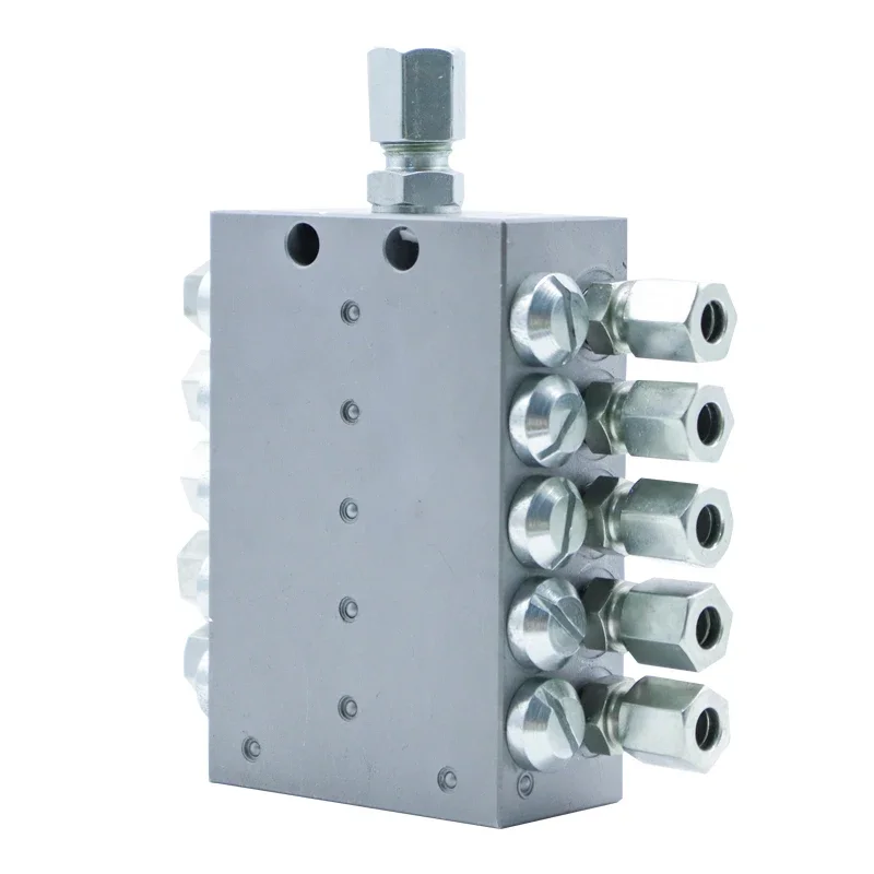 Seirna SKV Type Hydraulic Distributor Lubrication System Grease Separator Valve  Divider Block