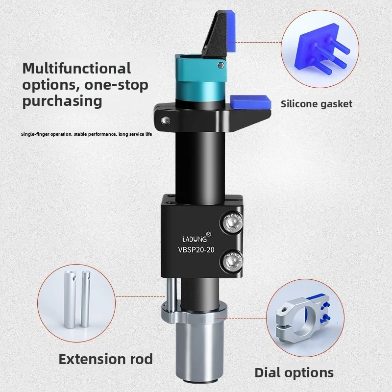 LADUNG Pneumatic Finger Actuator Air Finger Single 90 Degree Air Gripper OFR20-95 Robot Fixture / Clamp End Effector