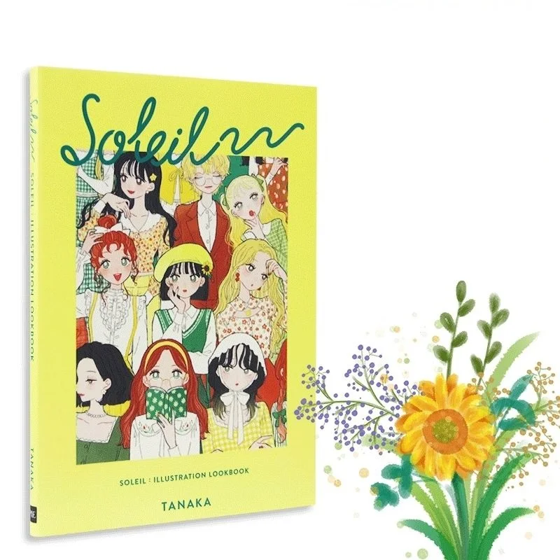 

English Version SOLEIL: Illustration Lookbook Japan Illustrator Cute And Popular Fashion Album Art Book