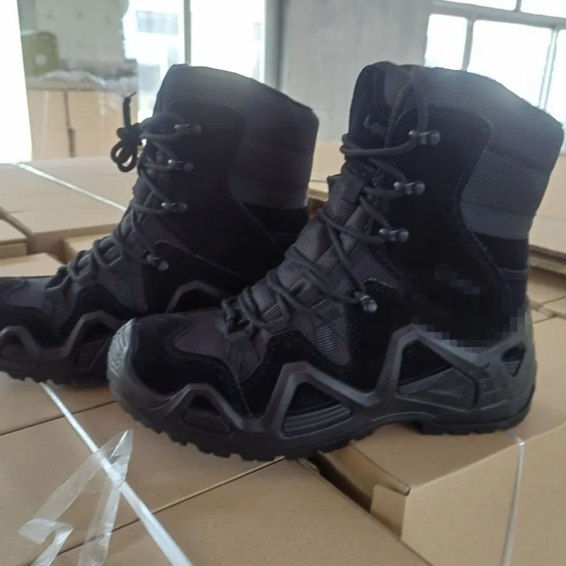 2024 New Hiking Shoes Men Black Khaki Outdoor Boots Mens Luxury Brand Trecking Shoes Man Anti-Slippery Climbing Shoe