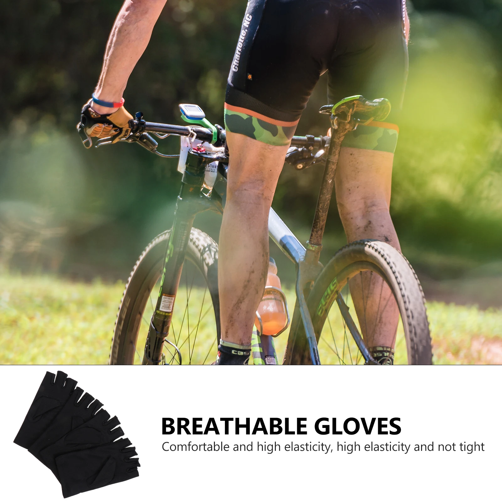 2Pairs التبريد تنفس قفازات واقية من الشمس الأشعة فوق البنفسجية حجب قفازات مرنة بدون أصابع ل مانيكير مسمار الفن الدراجات الرياضة في الهواء الطلق