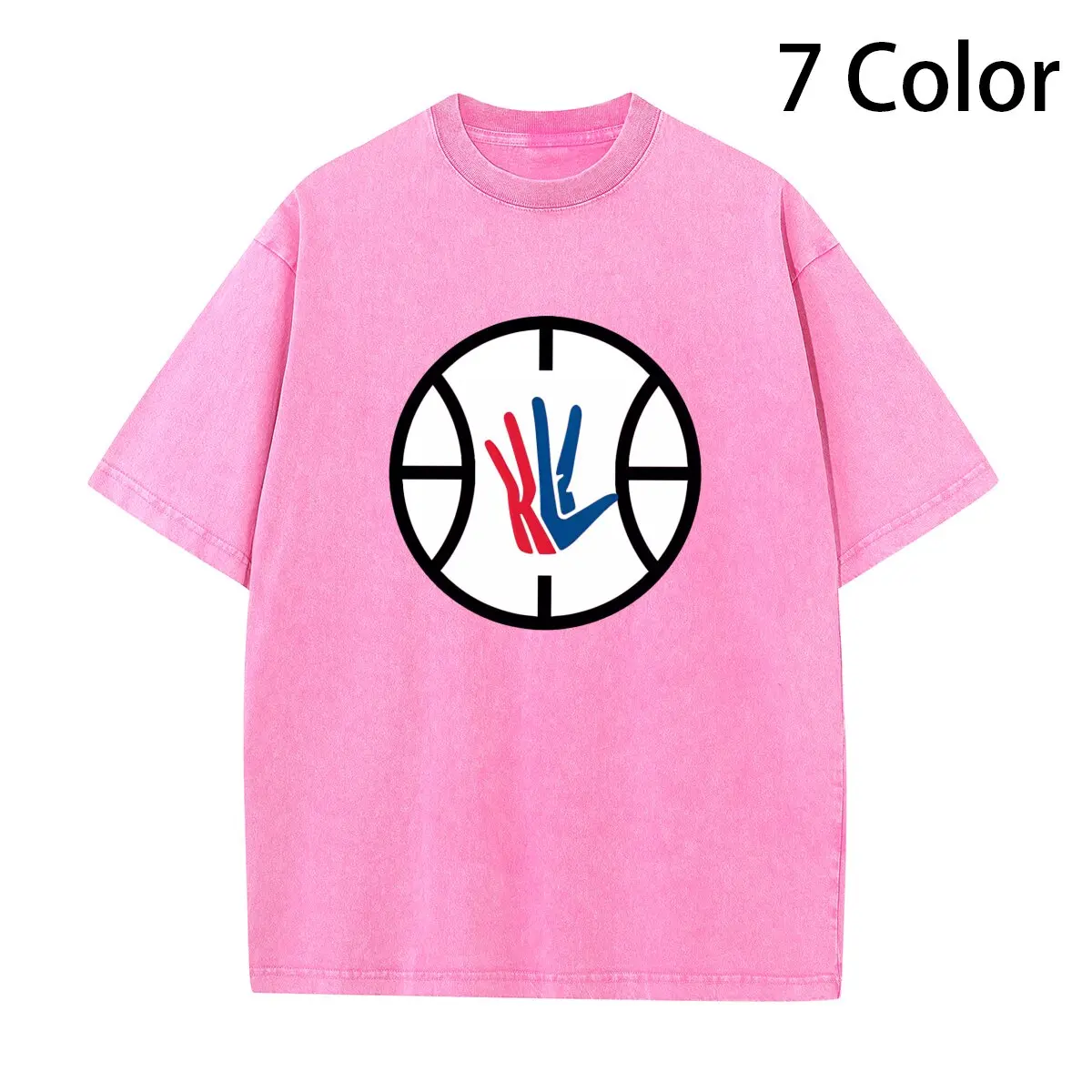 Kawhi Leonard LA Clippers Logo T-shirt Kawhi Leonard Klaw Clipper Basketball Clips La Lac Sport 100%Cotton Short Sleeve