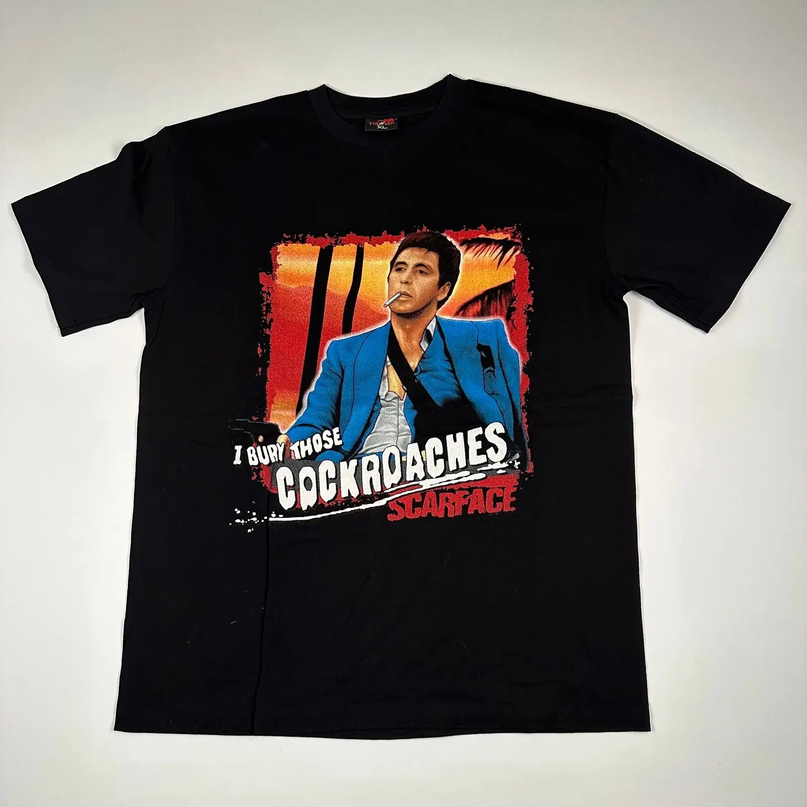 Vintage 2000S Scarface T Shirt Xl I Bury Those Cockroaches