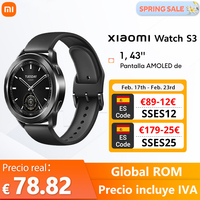 Xiaomi Watch S3 smart Watch 1.43 AMOLED 466 x 466 pixel 150 + Sport modes Bluetooth phone call man/woman