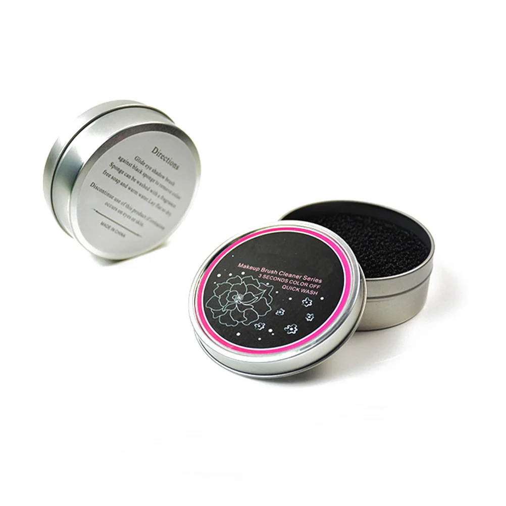 ที่วางแปรงแต่งหน้าแบบปรับได้ สีดำ ทำจากนีโอพรีน สำหรับแปรงทำความสะอาดอายแชโดว์ ป้องกันเหงื่อ อุปกรณ์จัดระเบียบแปรงแต่งหน้า