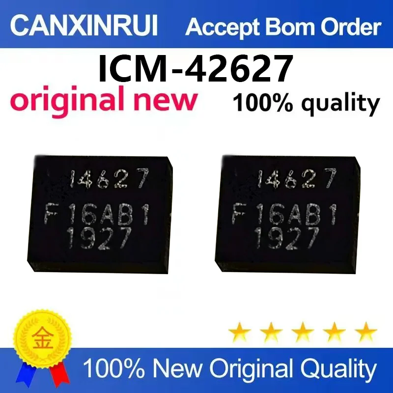(5pcs-100pcs)Brand new original ICM-42607 ICM-42627 SMD LGA-14 gyroscope sensor chip