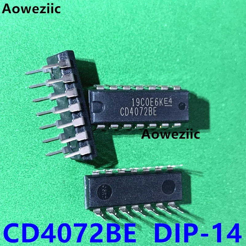 CD4072BE DIP-16 in-line CD4072 CMOS dual-channel 4-input or gate logic gate chip import