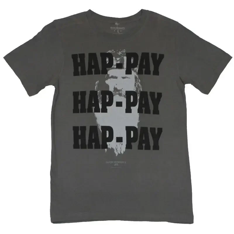 Duck Dynasty Adult New T Shirt Happy Grayed Out Phil Robertson