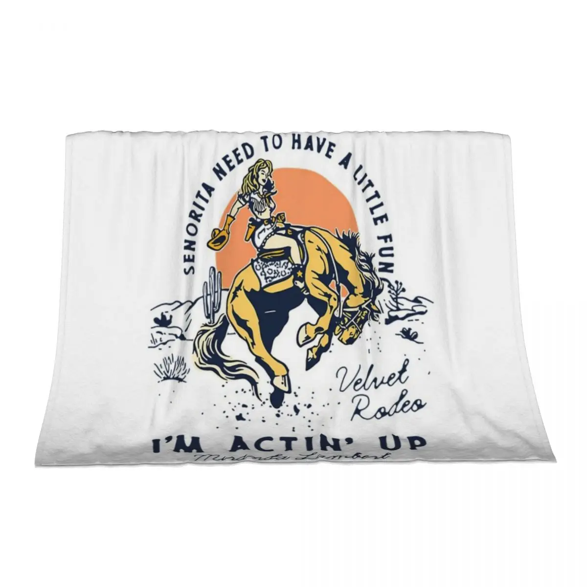 

Actin' Up Miranda Lambert Throw Blanket Luxury Throw Quilt Decorative Throw Blankets