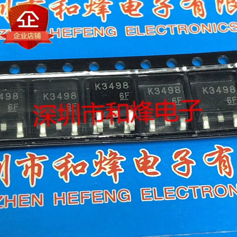 10PCS 2SK3498 K3498  TO-252 400V 1A  in stock 100% new and original