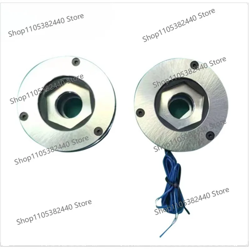 Motorcycle Electromagnetic Power-Off Brake, 65mm Diameter Spring Applied Clutch, 5Nm Torque Safety Brake