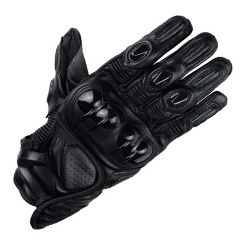 Leather Gloves, Lightweight, Comfortable, and Breathable Riding Gloves for Motorcycle Racing and Outdoor Off-road Cycling